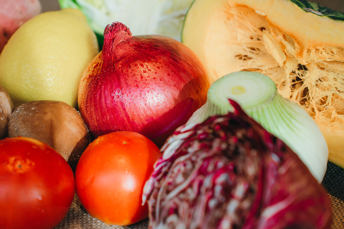 新鮮な旬の食材